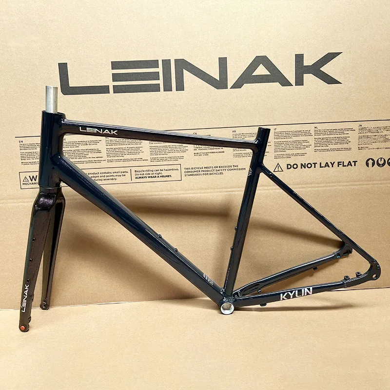 

Рама для гравийного велосипеда из алюминиевого сплава с вилкой, сквозной осью и дисковыми тормозами, комплект рамы для шоссейного велосипеда