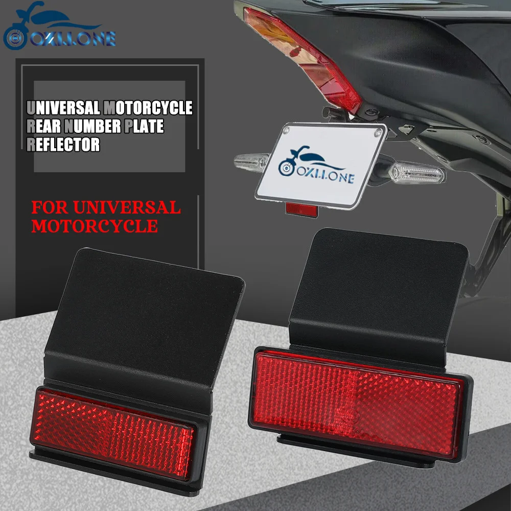 

Universal Rear License Plate Holder Tail Reflector Motorcycle For Honda CBR600 RR CBR650R CBR600F CB650f CB1000r CB650 R CB650r