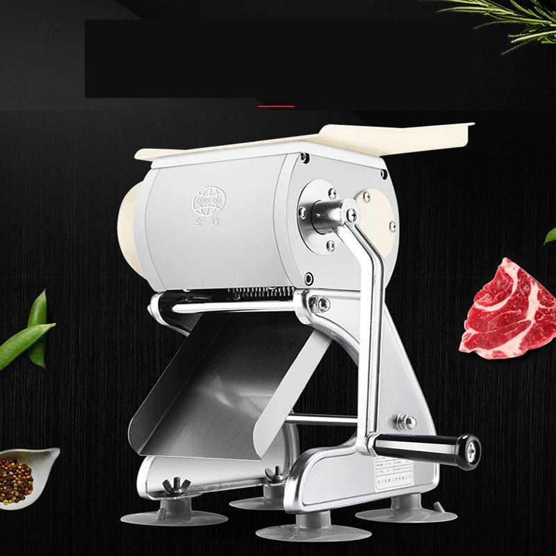 High Quality Manual Hand-cranked Meat Grinder Slicer Cutter Meat Slicer Meat Cutter Machine