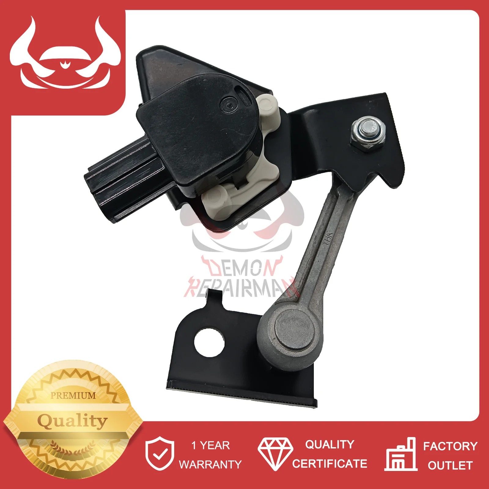 

3pins Front Headlight Adjustment Sensor Body Height Level Sensor for Honda Civic 2015-2016 H2016-2021 33136TEXY01 33136-TEX-Y01