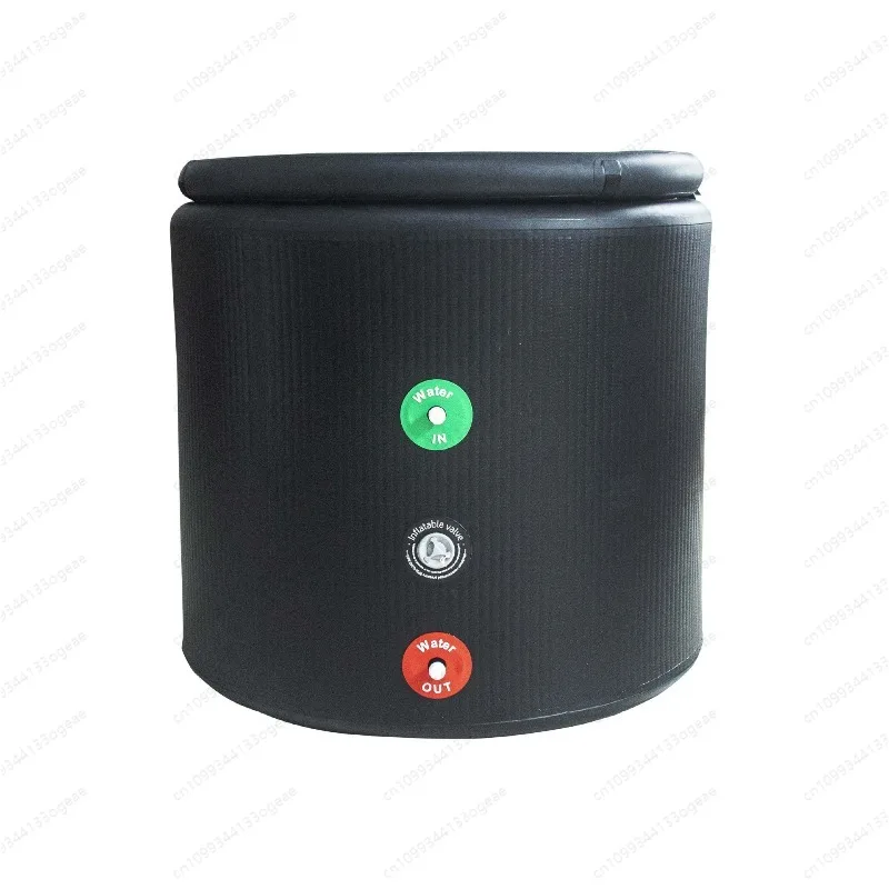 

Customized Logo Single Person Cold Plunge Barrel Ice Bath Tub with Chiller for Recovery