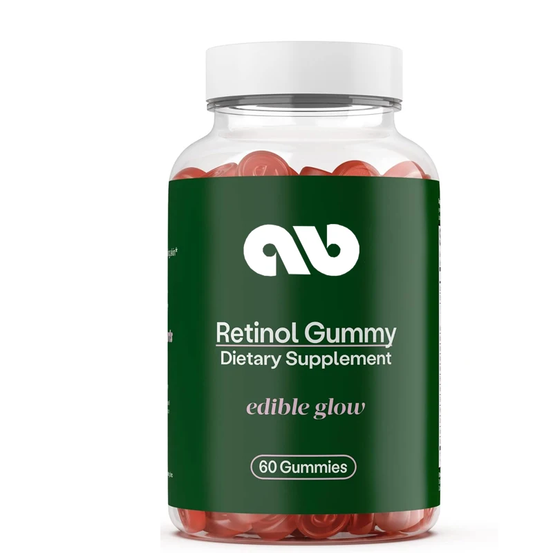 

60 pieces of skin gummies with vitamin retinol complex | Strong and resilient hair and nails