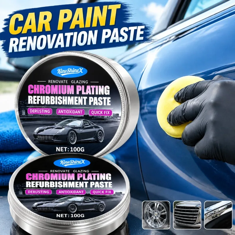 Car Paint Renovation Paste Automotive Surface Polishing Restoring Cream Metal Buffing Compound Vehicle Coating Maintenance