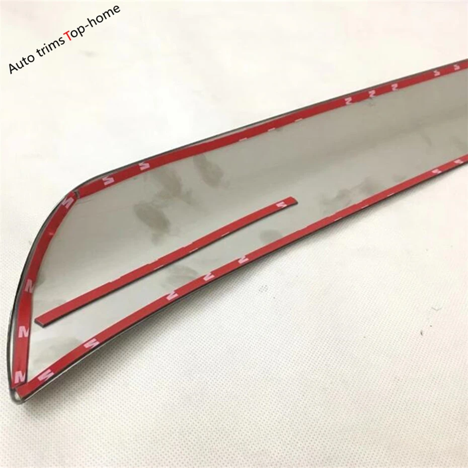 Stainless Steel Front Head Bumper Protection Panel Strip Cover Trim For Mazda CX-5 2017 2018 2019 2020 Exterior Accessories