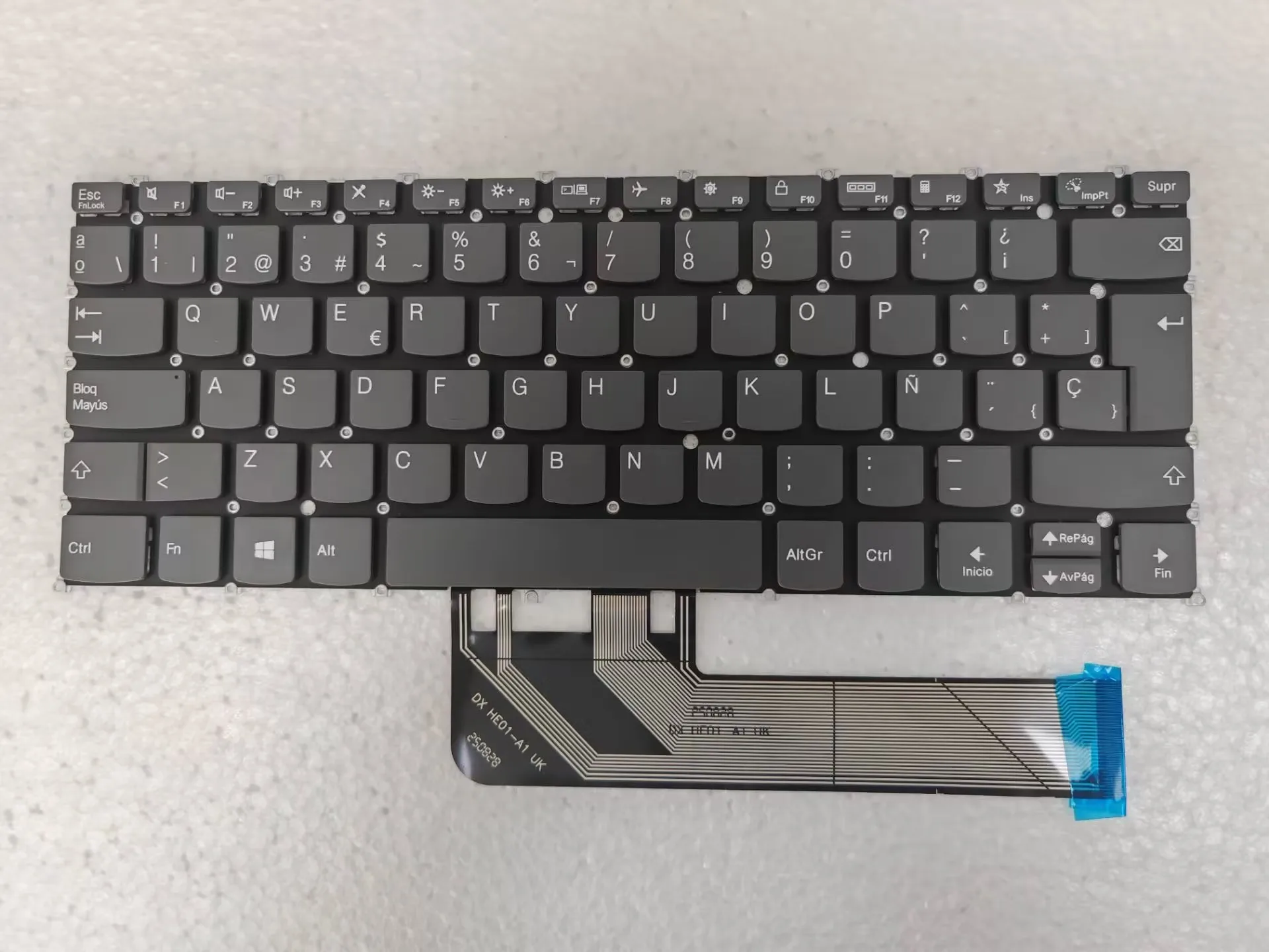 Spanish Non-Backlit Keyboard for Lenovo IdeaPad Flex 5-14are05 5-14iil05 5-14itl05 5-14alc05 ThinkBook 14 14S 14p G2 G3 ITL/are
