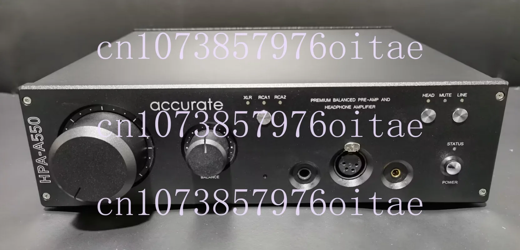 

Accurate HPA-A550 Fully Balanced Headphone Amplifier/preamplifier/relay Volume Preamplifier