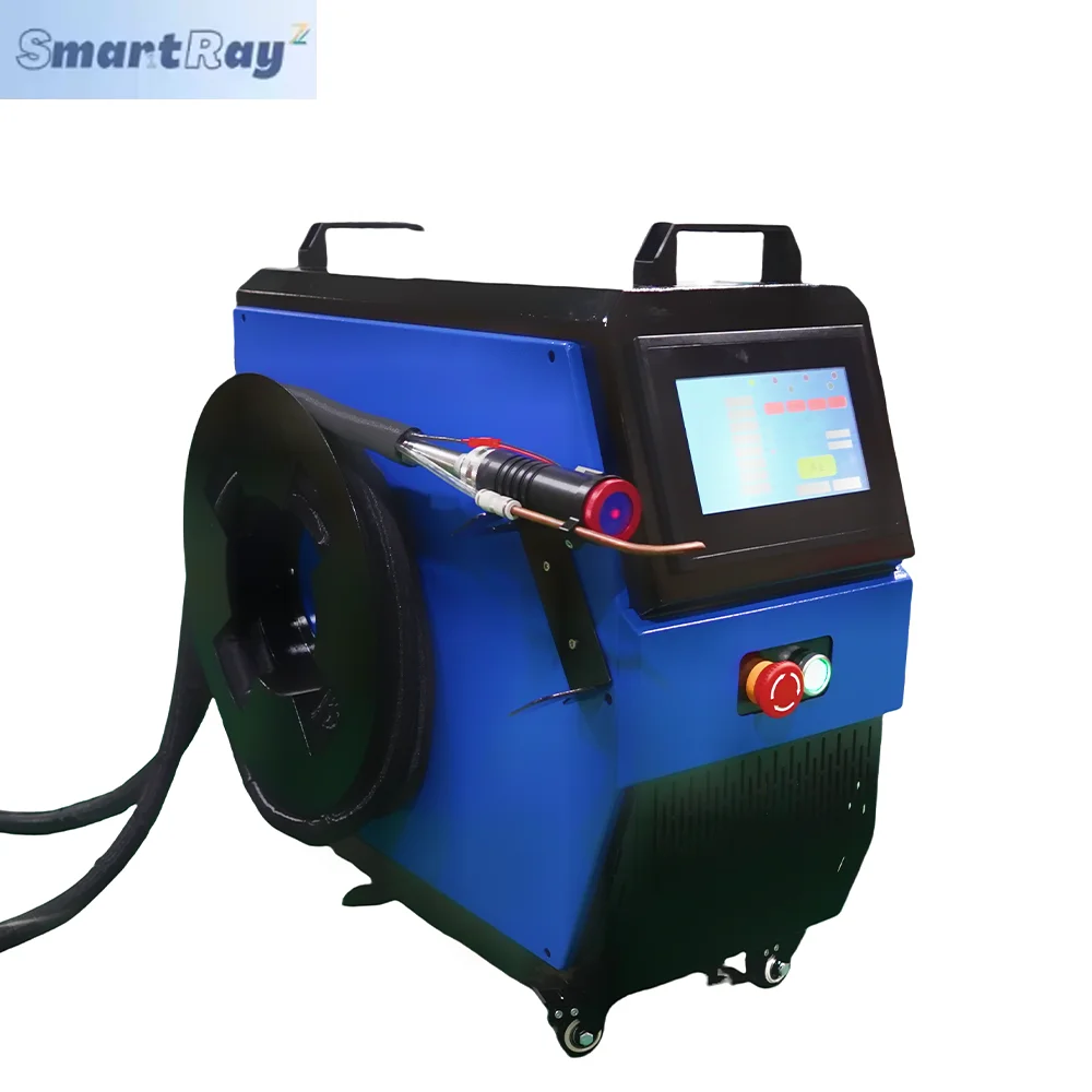 

Миниатюрный портативный импульсный настольный лазерный сварочный аппарат с воздушным охлаждением для тонких пластин