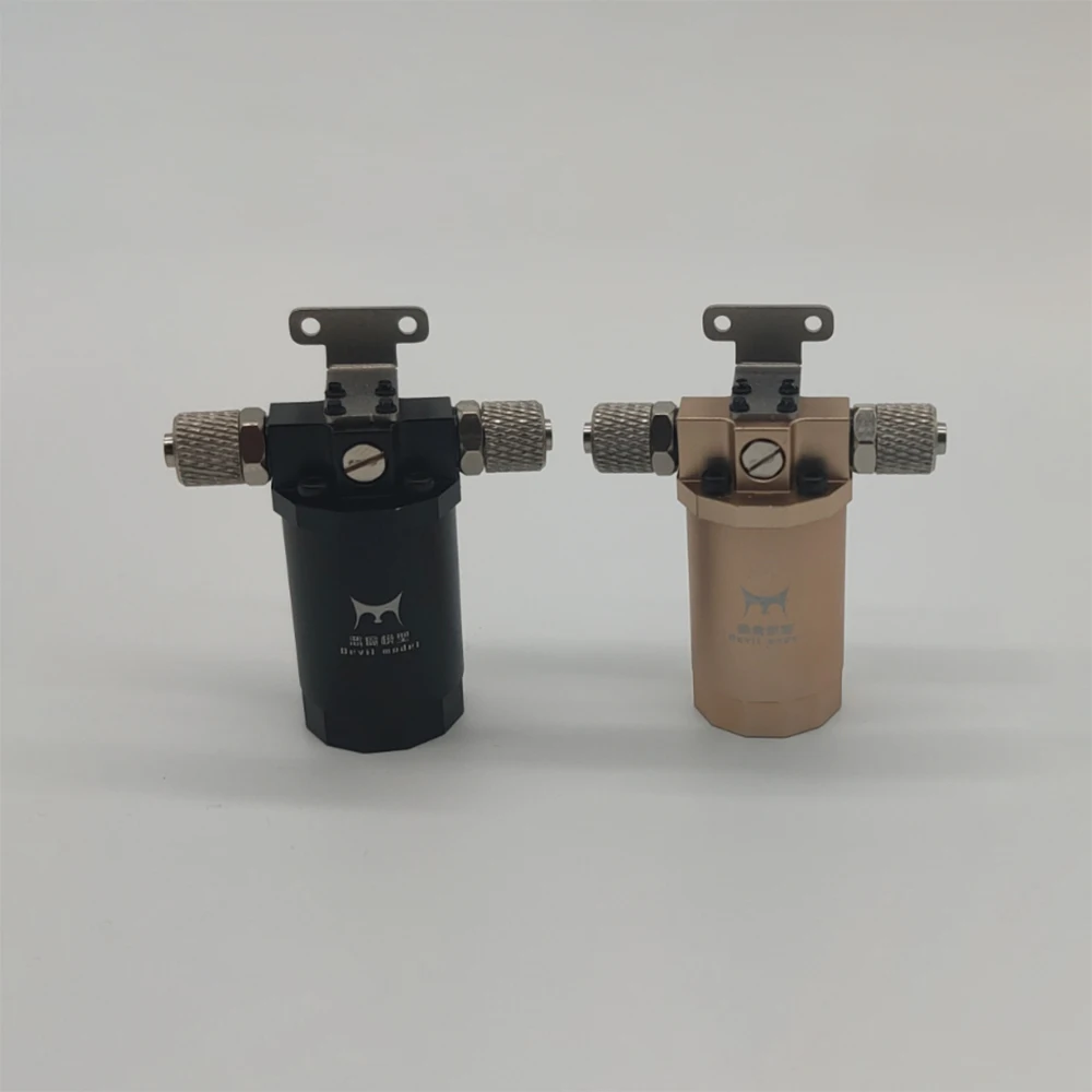 Mini Hydraulic Oil Metal Filter With Fine Strainer  For RC Excavator Bulldozer Loader Truck Tamiya JDModel LESU KABOLITE Parts