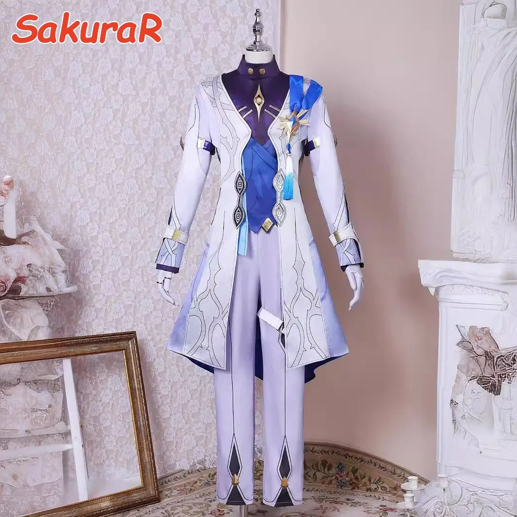 Honkai Star Rail Latest Sunday Cosplay Costume Mr. Sunday Halovian Men Uniform Halloween Carnival Role Play Male Outfits