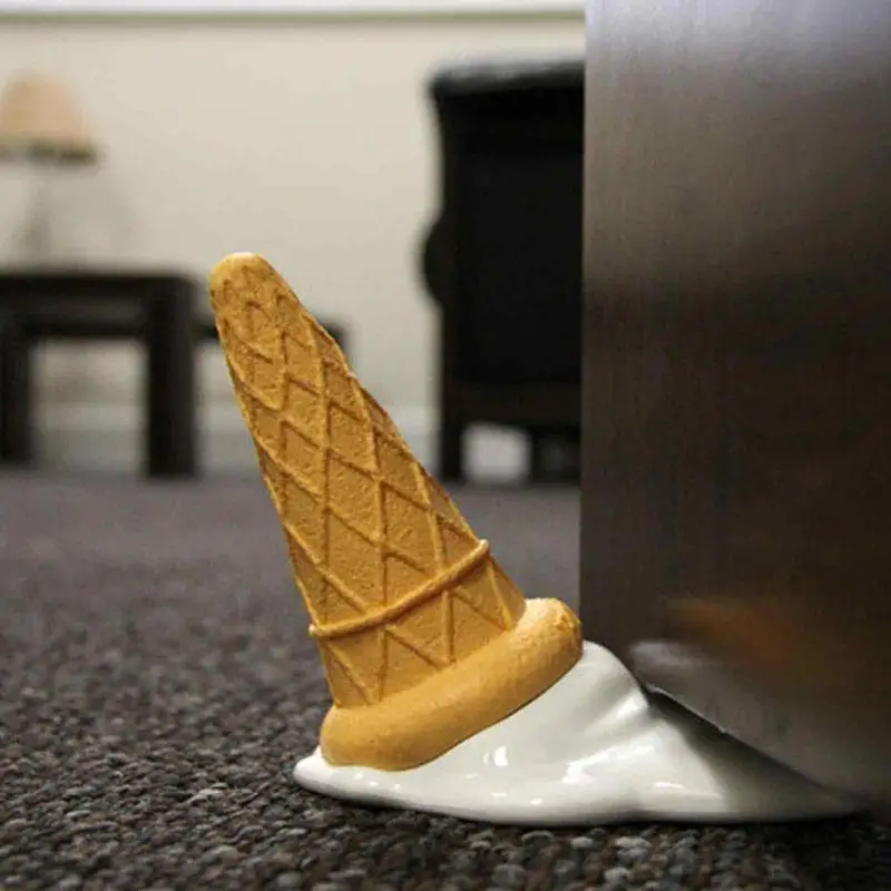 Door Stop Decoration Funny Door Stops Wall Protectors Floor Door Stoppers Banana Or Ice Cream Doorstops Door Stop Wedges For