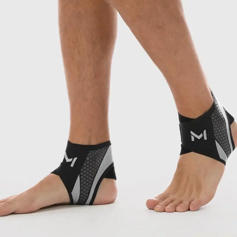 31BE Practical Exercise Ankle Sleeve Spandex Texture for Support and Flexibility
