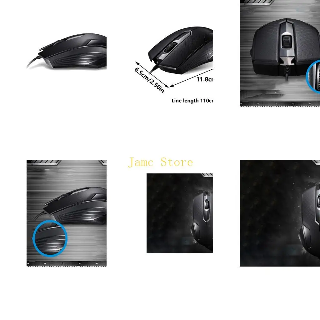 

LX0B Versatilitys Wire Mouse for Precise Control and Comfort Opticals Computer Mouse