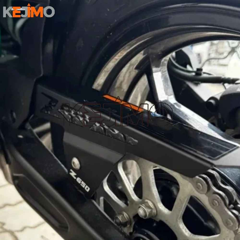 

Chain Guard Protector 2022-2024 2025 FOR Kawasaki Z650RS Ninja ZX-6R Z650 Ninja650 2017-2021 2020 2019 2018 Wheel Slide Sprocket