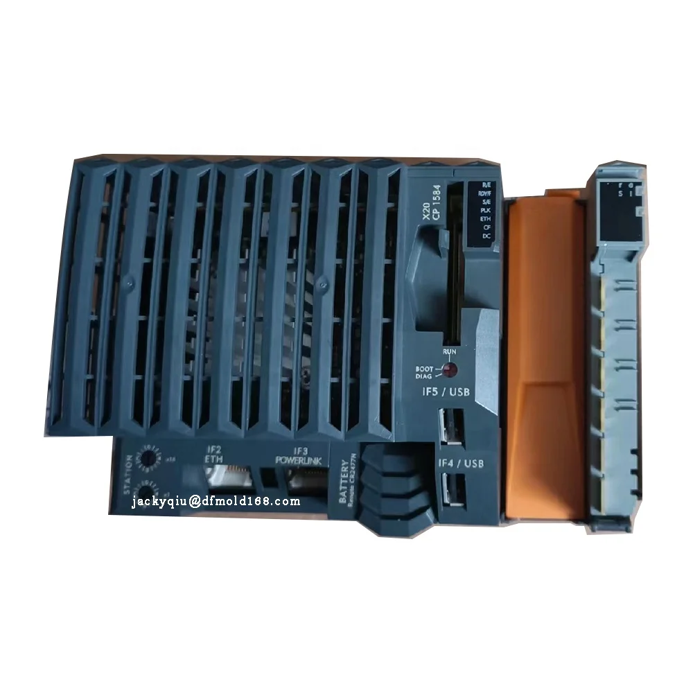 

B&R X20CP1685 X20 PLC Atom 0.8 GHz 512 MB DDR4 RAM 1 MB 1 GB Flash Memory 128 I/O 220V Industrial PLC Module