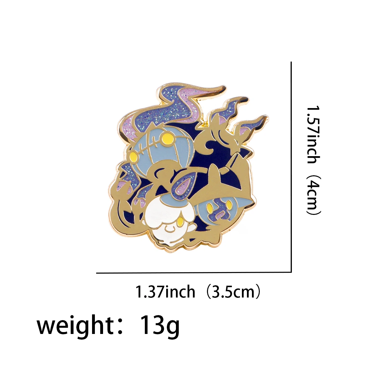 Anime Enamel Pin Women's Brooch Cute Lapel Pins for Backpacks Jeans Brooches Adorn Jewelry Accessories