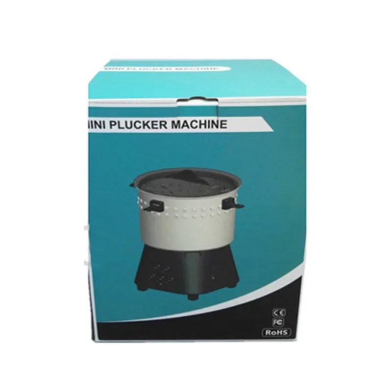 Automatic Hair Removal Machine Mini Bird Hair Removal Tool Stainless Steel Chicken Plucker Farm Electric Remover Machinery 15W