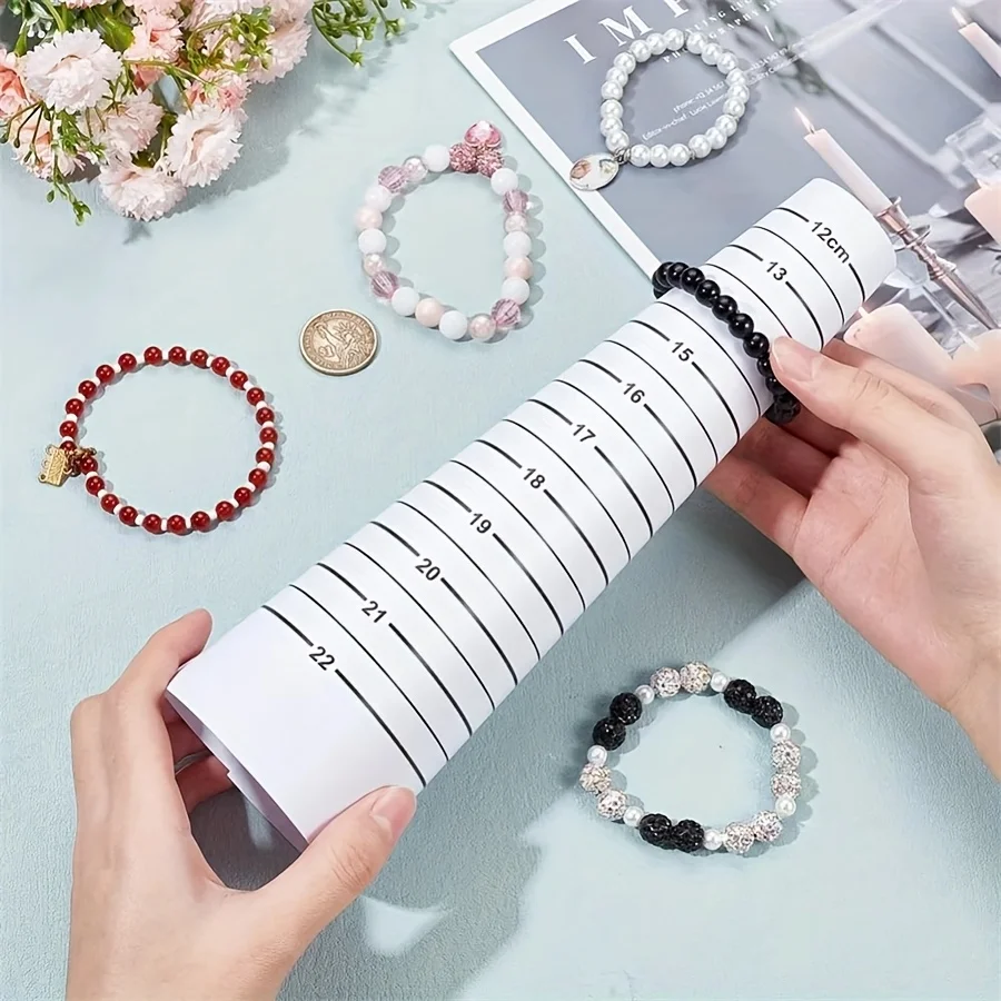 

5/10 шт., круглая оправка для браслета, изготовление ювелирных изделий, ПВХ, формовочный браслет, регулятор размера, инструмент для ремонта ювелирных изделий, измерение, оптовая цена