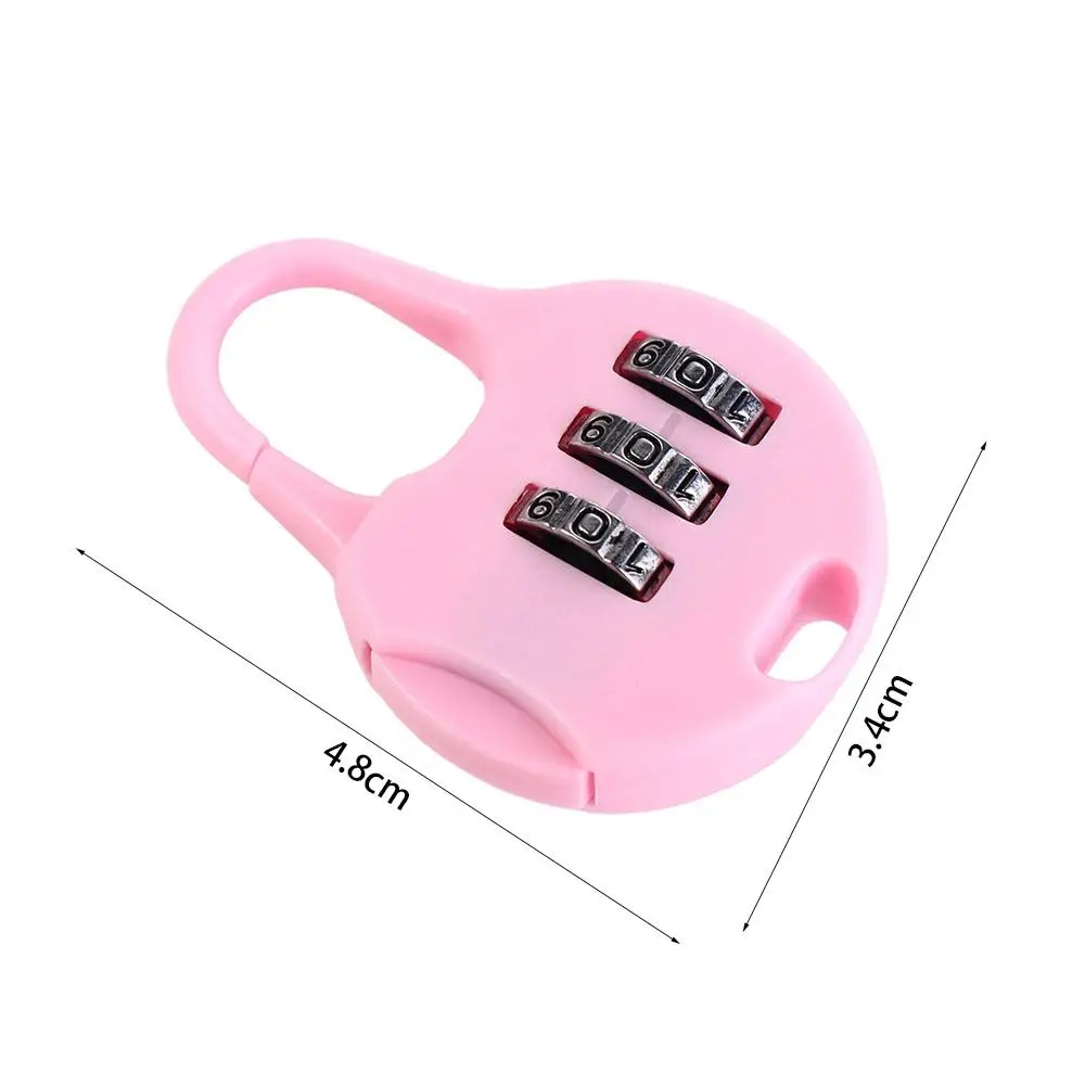 Plastic Password Combination Lock Luggage Travel Lock Backpack Padlock Padlock 3 Digit Gym Drawer Lock Digit Locks Trolley Case