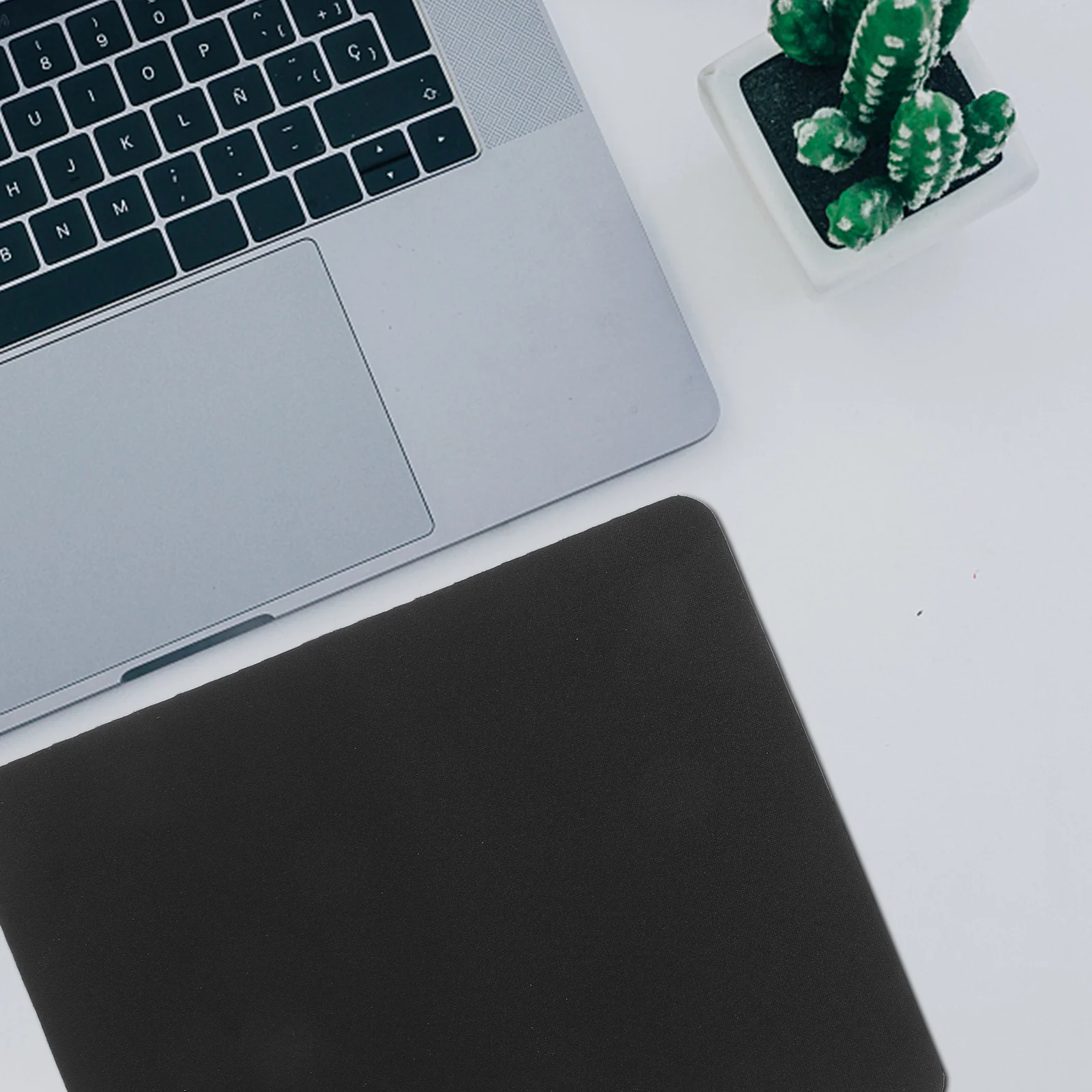 

Black Mouse Pad Ergonomic Non-Slip Rubber Base Smooth Surface Mouse Mat for Gaming Office Laptop Desktop Use Black Mousepad