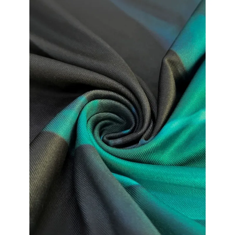 Cross-border Amazon Casual Elegant Plant Print Round Sleeveless Vest Mid-length Dress