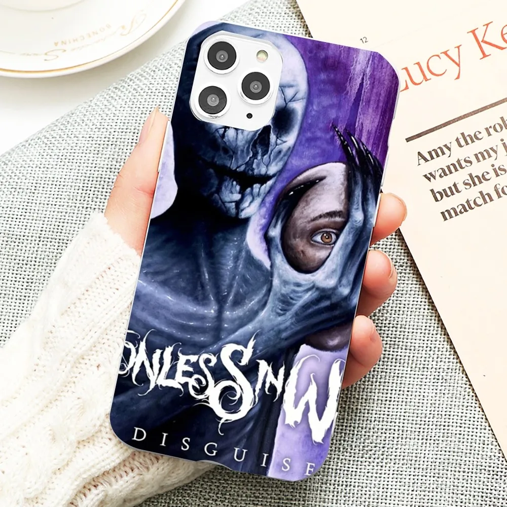 

Motionless In White Phone Case Soft Solid Color For Iphone 14 11 12 13 Mini Pro Max 7 8 Plus 6 6s X Xs Max Xr