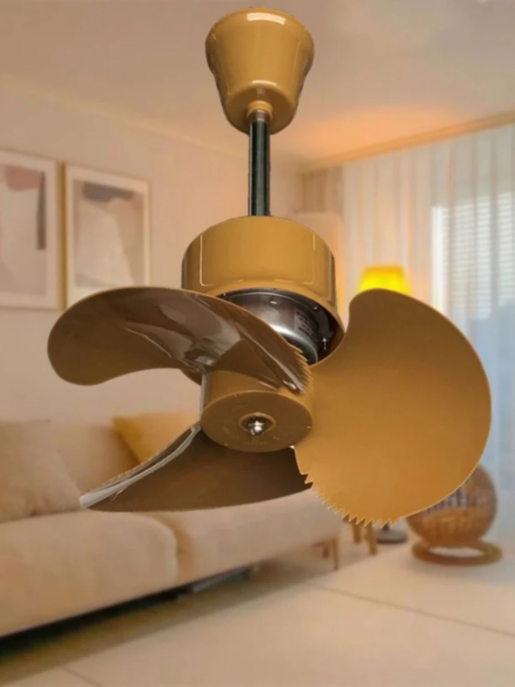 Ceiling fan household big wind small powerful ceiling electric fan seaside restaurant cafe bar mute ceiling 18 inches