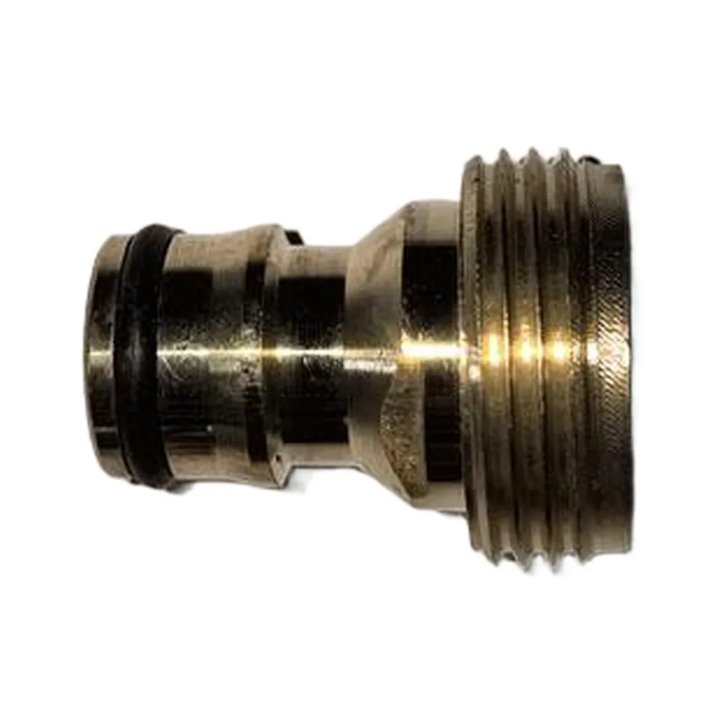 Solid Brass Quick Connect Hose Fitting 3/4 GHT For Garden Water Pipe Arrangement High Pressure Leak Connector Tool Yellow