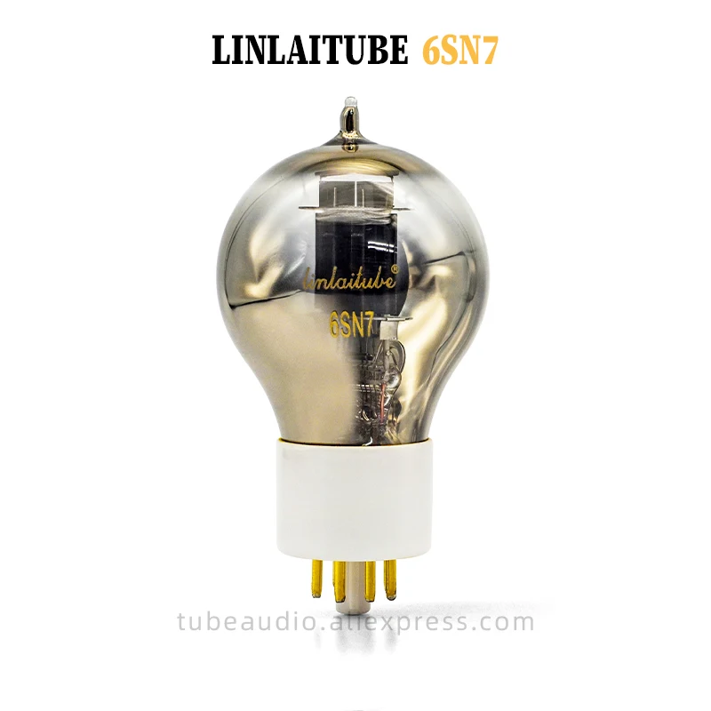 

Linlai New Ballon 6SN7 Tube, четыре кольца дегазации, замена Shuguang Psvane RCA JJ/6H8C/6N8P/CV181/ соответствующая пара