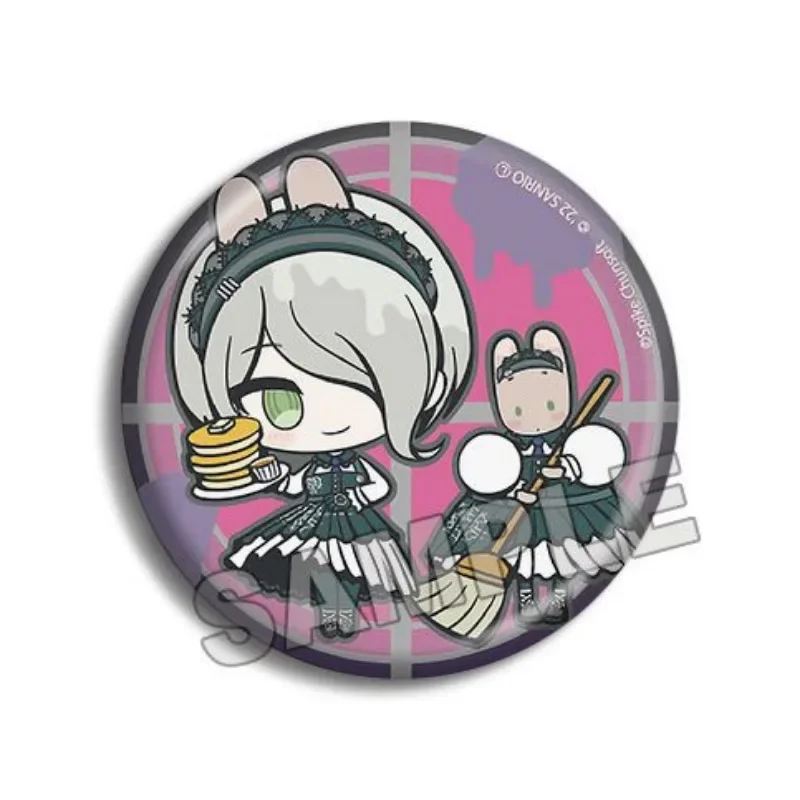 Danganronpa 트리거 해피 하복 브로치, 코키치 오마 브로치, 나나미 치아키 배지 핀, 나지토 코마에다 금속 주얼리