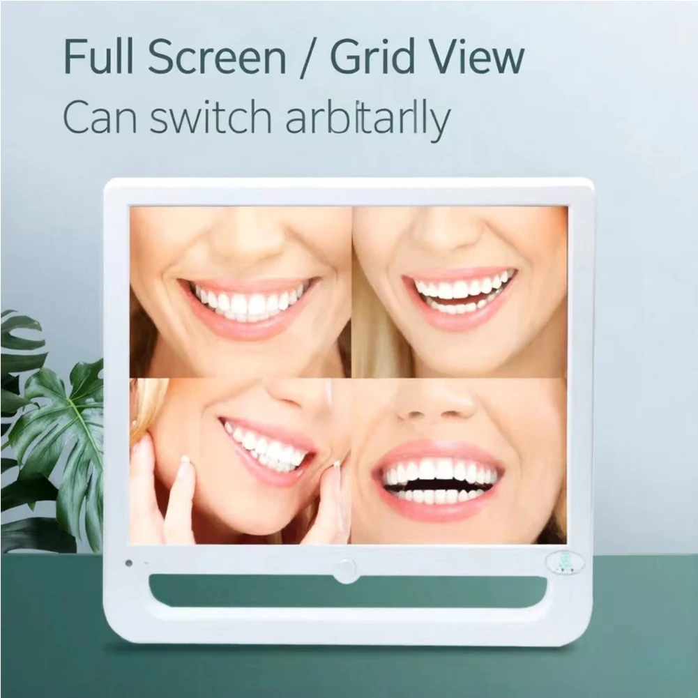 Dental Intraoral Camera with 17 Inch LCD Monitor USB Wifi Intra Oral Camera HD Visual Intra Oral Camera  for Chair Unit