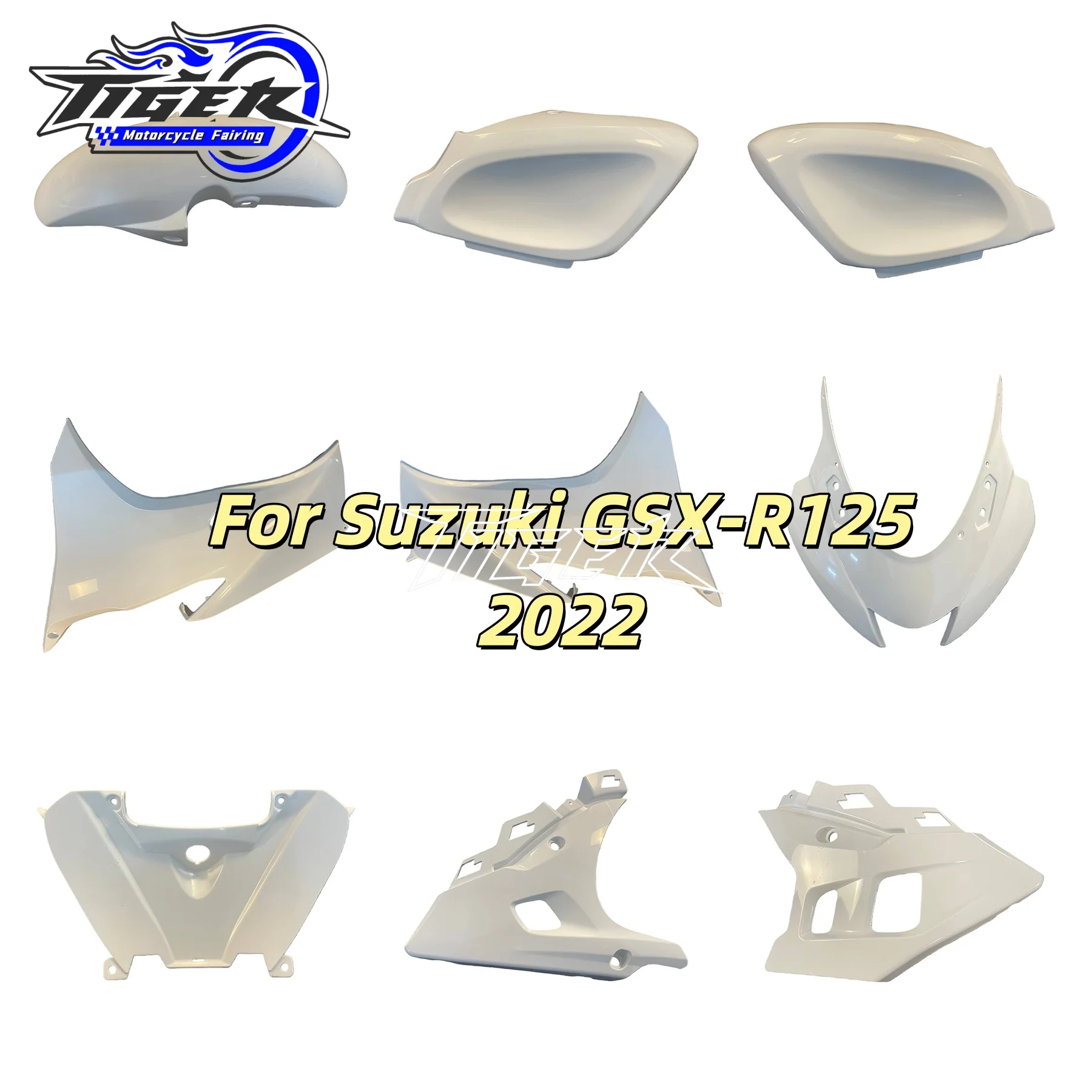 

Unpainted Motorcycle Injection Molding Fairing Kits Fit For Suzuki GSXR125 GSX-R125 GSXR150 2022 Bodywork Set 22