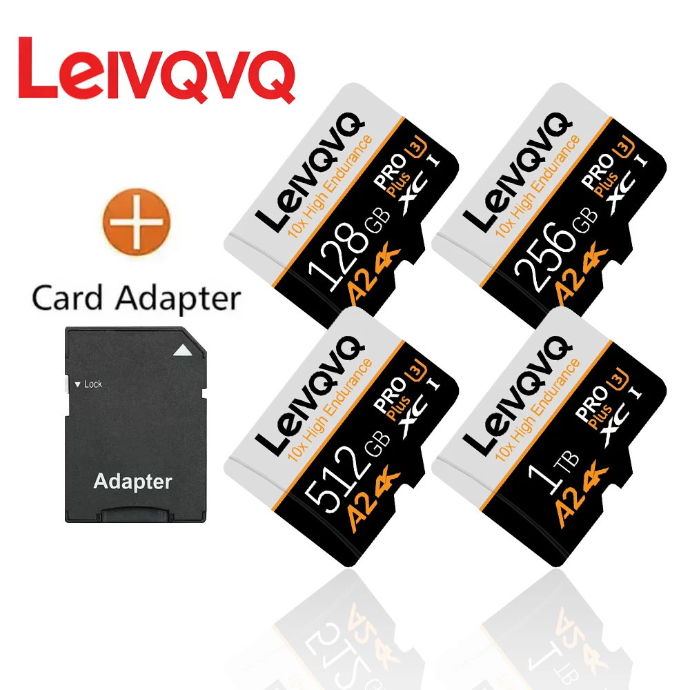 Tarjeta SD de 512GB, tarjeta de memoria Mini SD de 256GB, tarjeta Micro TF SD de alta velocidad de 128GB, tarjeta Micro SD de 64GB para dispositivos de vigilancia Xiaomi