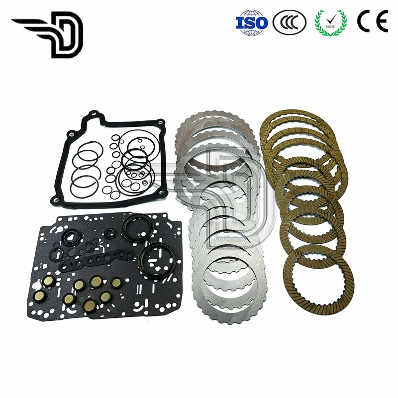 

02E DQ250 Transmission Master Repair Kit Friction Kit Steel Kit For Audi A3 Q3 TT VW Beetle Touran Sharan Disc 02E Overhaul Kits