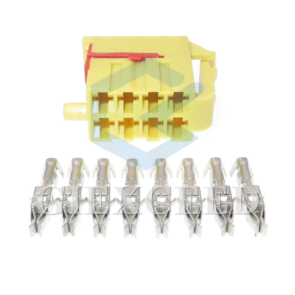 

2 комплекта 8-контактных разъемов для автомобильной проводки 928583, пластиковый корпус 3,5 мм для автомобильных разъемов