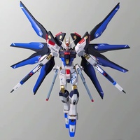 Bandai HG 1/144 ZGMF-X10A Freedom Action Figures Anime Strike Freedom Mobile Suit Rising Assembled Model Kit Toy Gift Collection