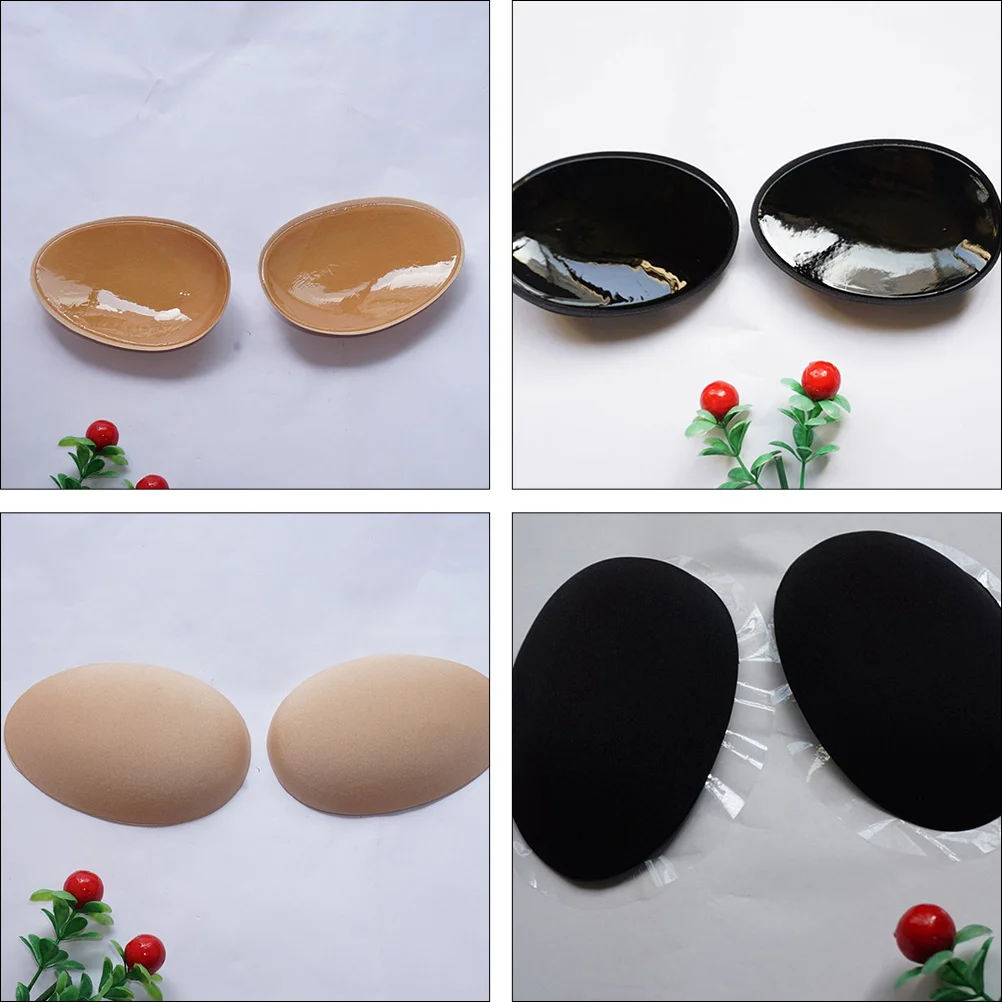 2Pairs Men Chest Muscle Pads Safe Comfortable Adhesive Pads for Instant Muscular Transformation Chest Muscle Cushion