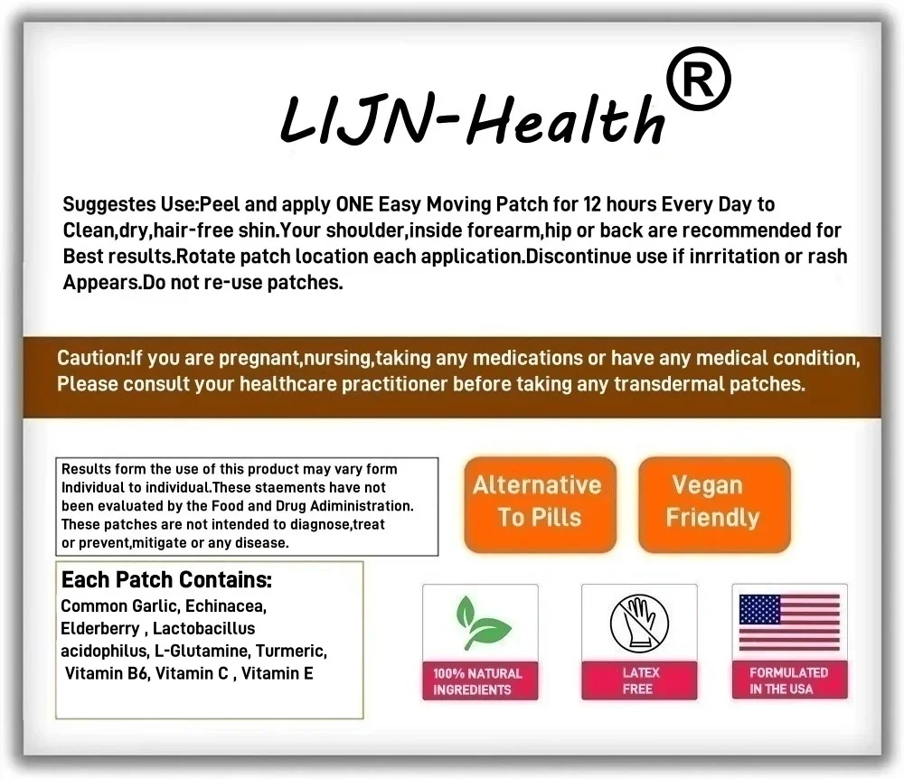 30 remendos de suporte imunológico remendos transdermicos com zinco de sabugueiro e probióticos de vitamina C e reforço de sistema imunológico de cúrcuma