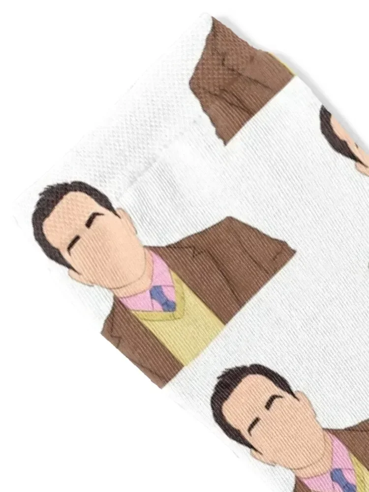 The Office Andy Bernard Graphic Socks Antiskid soccer Rugby football gym Socks Girl Men's