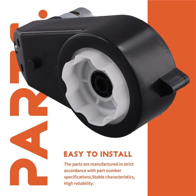 ABWR-WW-1 550 علبة التروس للأطفال عجلات السيارة علبة التروس عالية السرعة موتور تيار مباشر لسيارة التحكم عن بعد