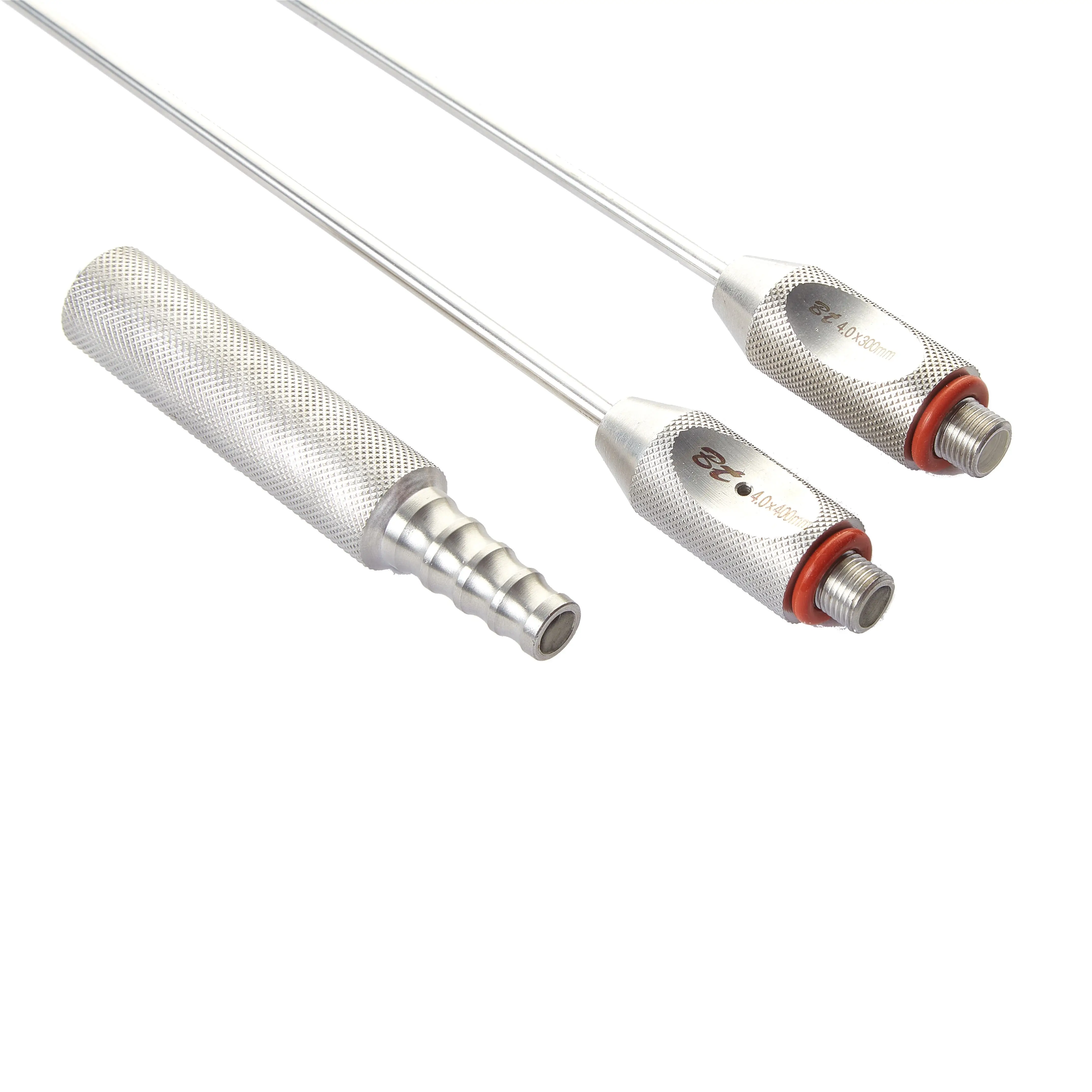 Set of 10 Cannulas with Threaded Hub and Multiple Shaped Tips