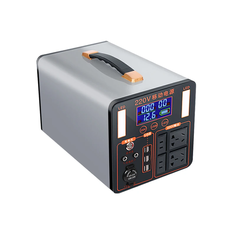 

MP6,600W 12.6V/40Ah（480Wh）Portable Portable Power Station Home energy Storage Backup emergency power supply camping power bank