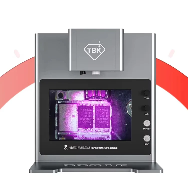 TBK 2203 Интеллектуальный лазерный сварочный аппарат 45 Вт Инфракрасная термолазерная паяльная станция BGA с постоянной температурой