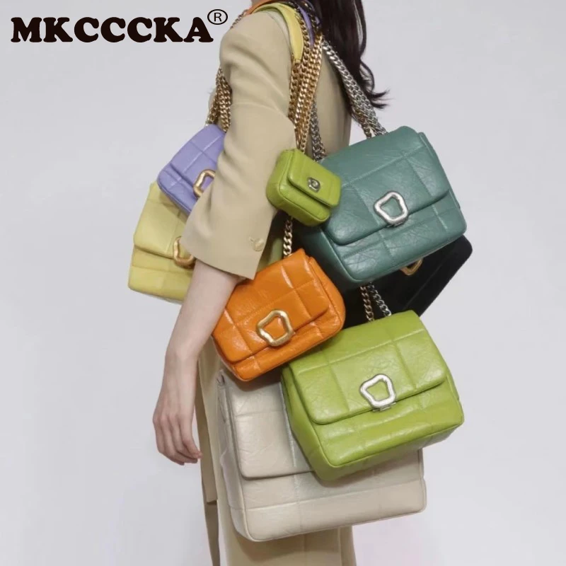 

2024 UK Designer Light Luxury Bag High-quality Fashion Small Square Bag Niche Design High-quality Leather Handbag Shoulder Bags