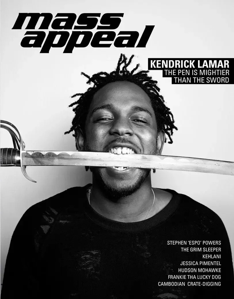 Home Decor Kendrick Lamar Rap singer 5-Silk Art Poster Wall Sticker Decoration Gift