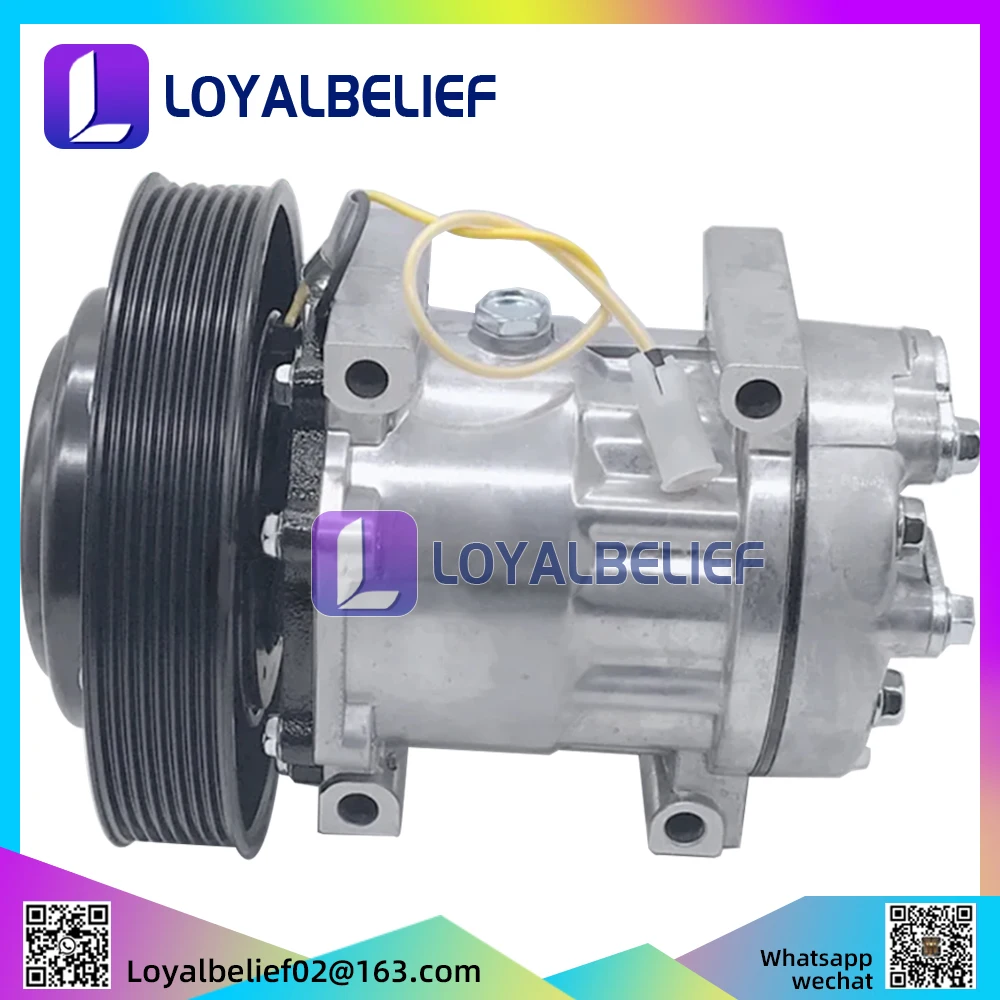 

For Volvo 24V SD7H15 AC compressor for Volvo truck 84094705 85000458 8500458 20587125 84094705 4326 4324 4116