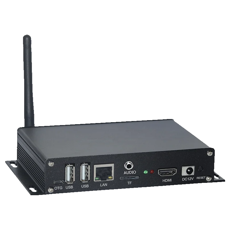 Digital Advertising Box Information Release Terminal Signage Player Android 5.1 RK3368 Free Remote ControlManagement Software