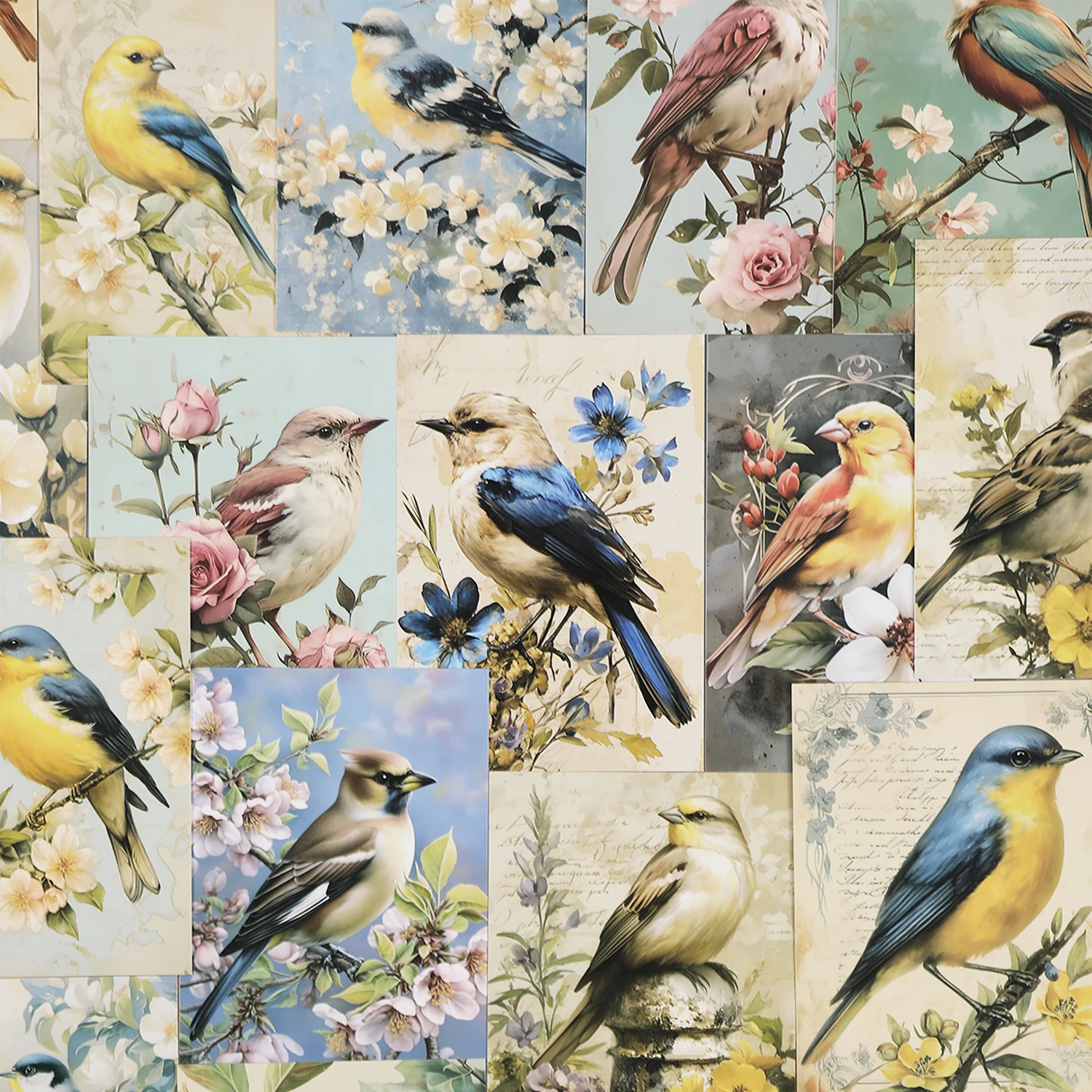 Mr.Paper 32Pcs Vintage Postcard Decor Cards DIY Base Background for Journal Photo Frame Scrapbook Collage view 4