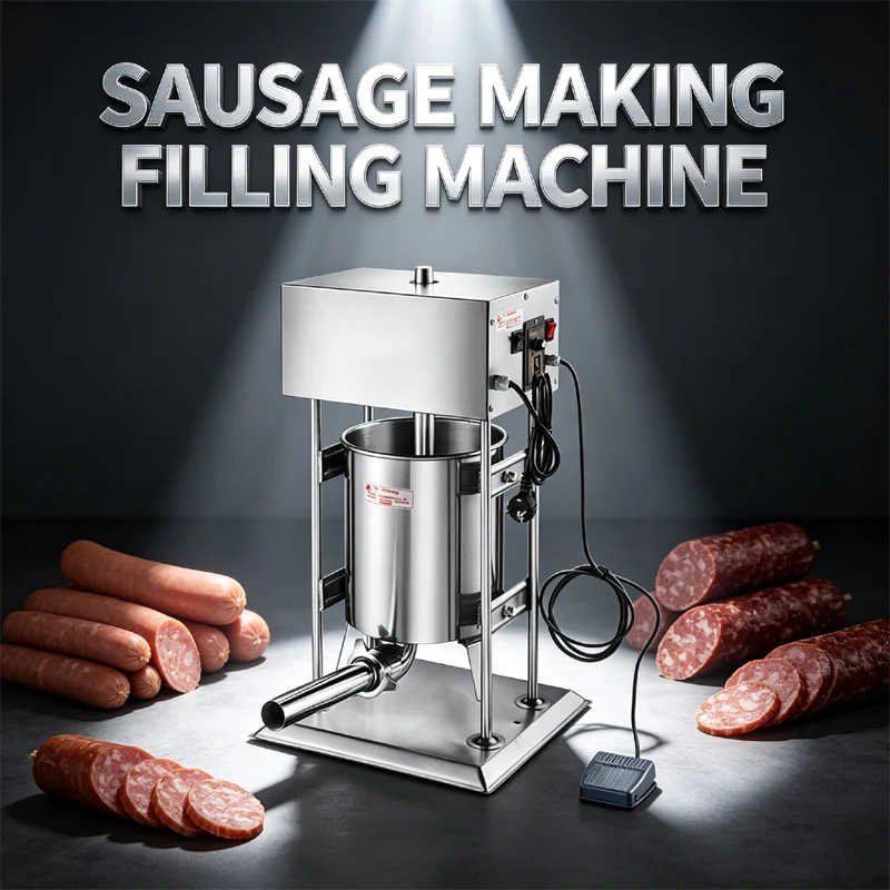 Multifunctional Sausage Filling Machine Electric Commercial Large Capacity Multiple Options Sausage Ham Processing Machine