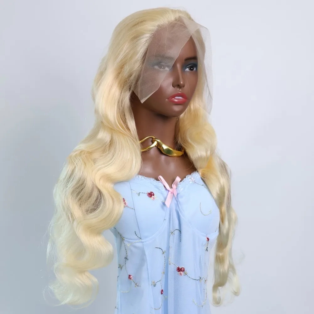 30 36 بوصة 613 باروكة من شعر طبيعي 13x6 الجسم موجة Hd الدانتيل الباروكات الأمامية 200% الكثافة شعر برازيلي شعر مستعار أشقر 613 Hd الدانتيل شعر مستعار أمامي