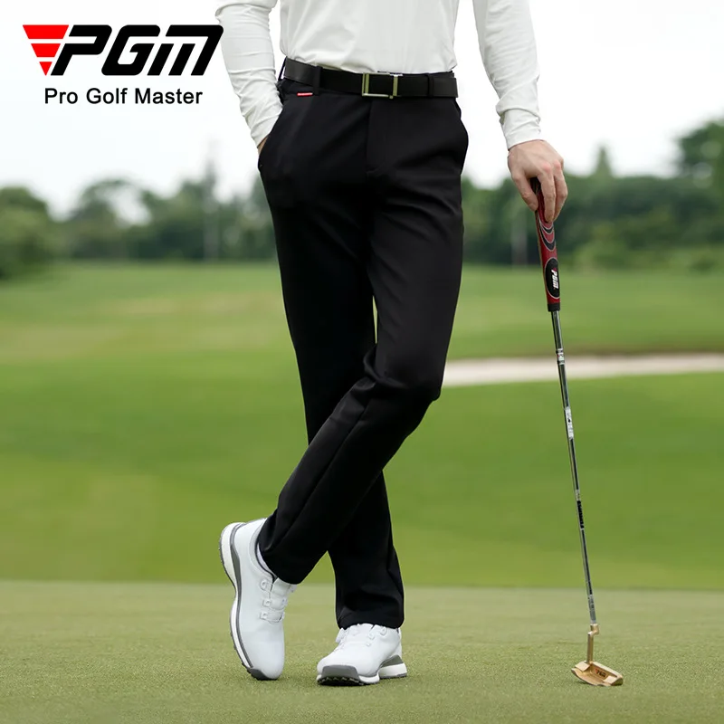 

PGM Golf Trousers Men's Pants Autumn and Winter Clothing Soft High Elastic Men's Golf Sports Fabrics Casual Sports Men's Wear